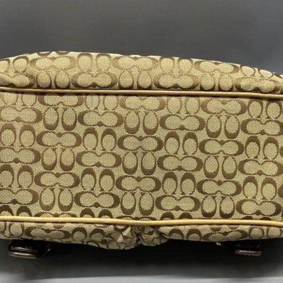 Coach Messenger Crossbody Bag F70283 Canvas Leather 2010 - Picture 3 of 5